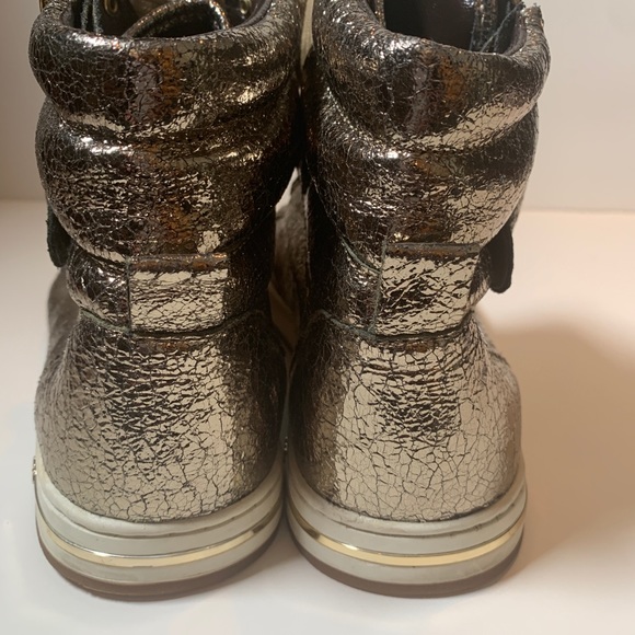 COPY - Michael Kors Glam Studded High Top Sneaker - Picture 2 of 5